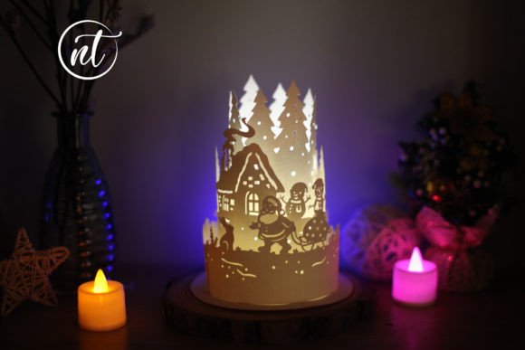 3D SVG Christmas Asset: Paper Lanterns Review