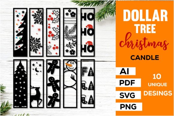 3D SVG Review: Christmas Candle Bundle
