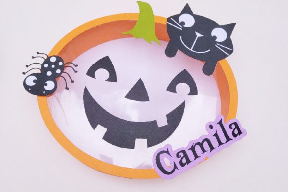 3D SVG Shapes: Pumpkin Box for Bilingual Branding