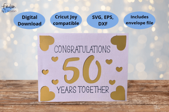 50 Years Together 3D SVG Shapes Review