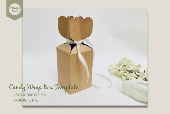 Candy Wrap Top Box 3D SVG: Editorial Shapes Review