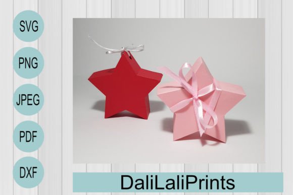 Cutie Star Box Ornament Template: 3D SVG Shapes Review