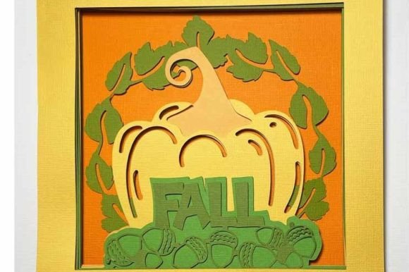 Fall Shadow Box 3D SVG: A Seller’s Asset Review