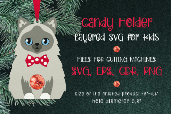 Holy Birma Cat 3D SVG: A Christmas Brand Asset Review