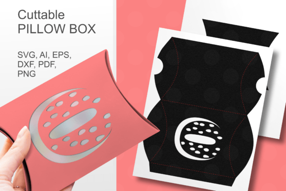 Number 0 Pillow Gift Box Template SVG: 3D SVG Review