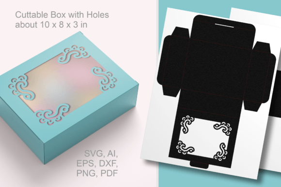 Ornate Window Favor Box SVG Review