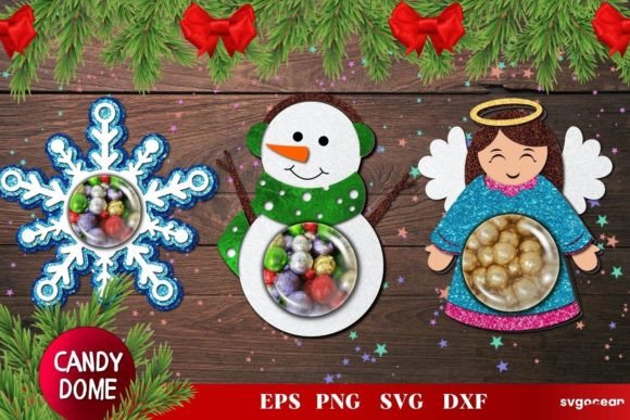 Paper Ornament SVG: 3D Christmas Branding Asset
